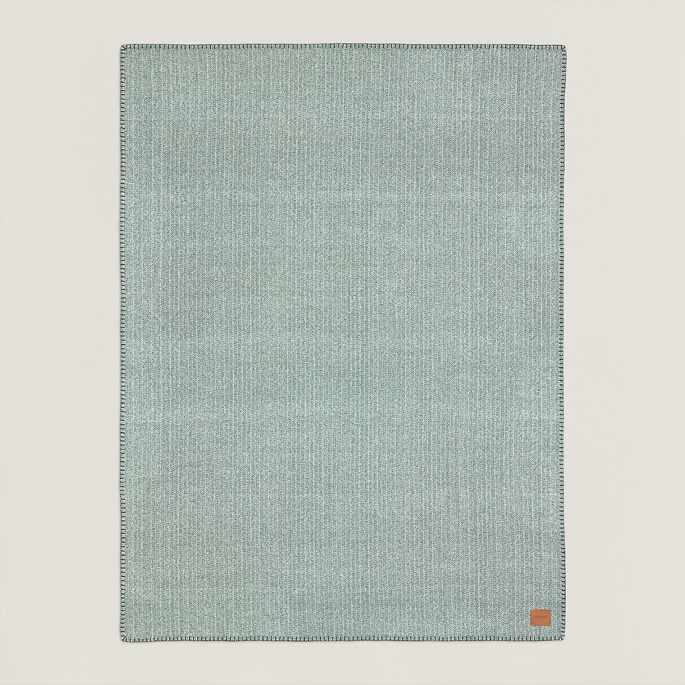 Swing blanket - Blue | Hermès USA